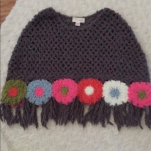 Well, it’s adorable!  Flower shawl